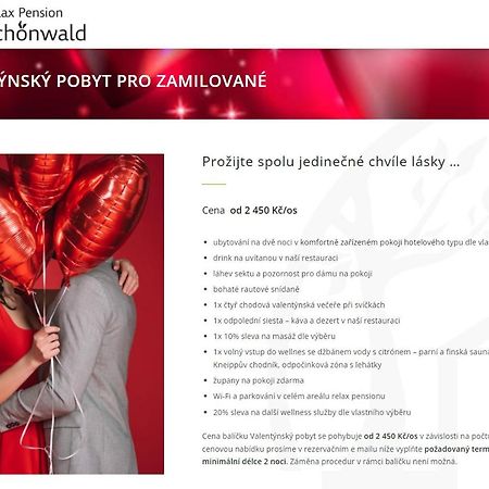 Relax Pension Schonwald Budisov nad Budisovkou Exteriör bild